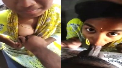Ponnu Sneha Sucking Neighbor Dark Dick Blowjob