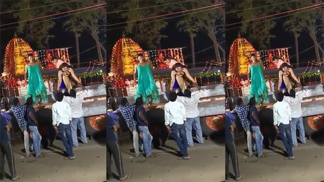 Naked Girl Dancing Road Hard Viral MMS