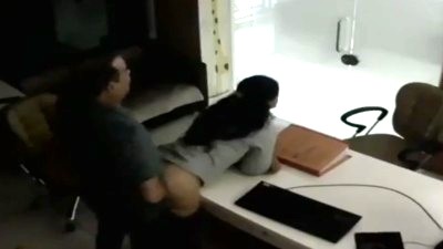 College Girl Nude & Professor Office Fucking CCTV