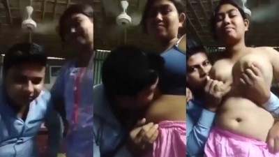 Horny Lecturer Sucking Office Girl Boobs HD